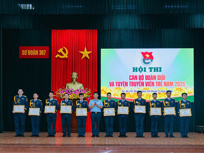 Tuổi trẻ Sư đo&agrave;n 367 đua t&agrave;i, lan tỏa nhiệt huyết cống hiến