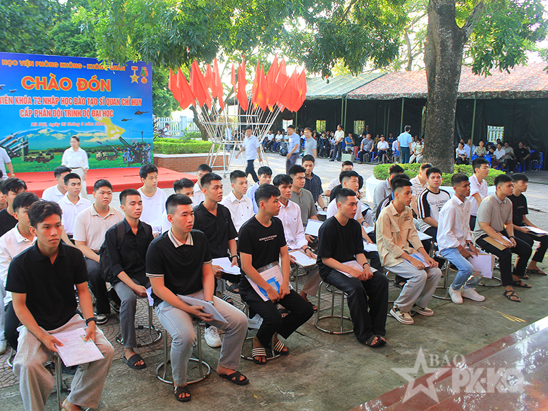 Học viện Ph&ograve;ng kh&ocirc;ng-Kh&ocirc;ng qu&acirc;n tiếp nhận học vi&ecirc;n nhập học năm 2026