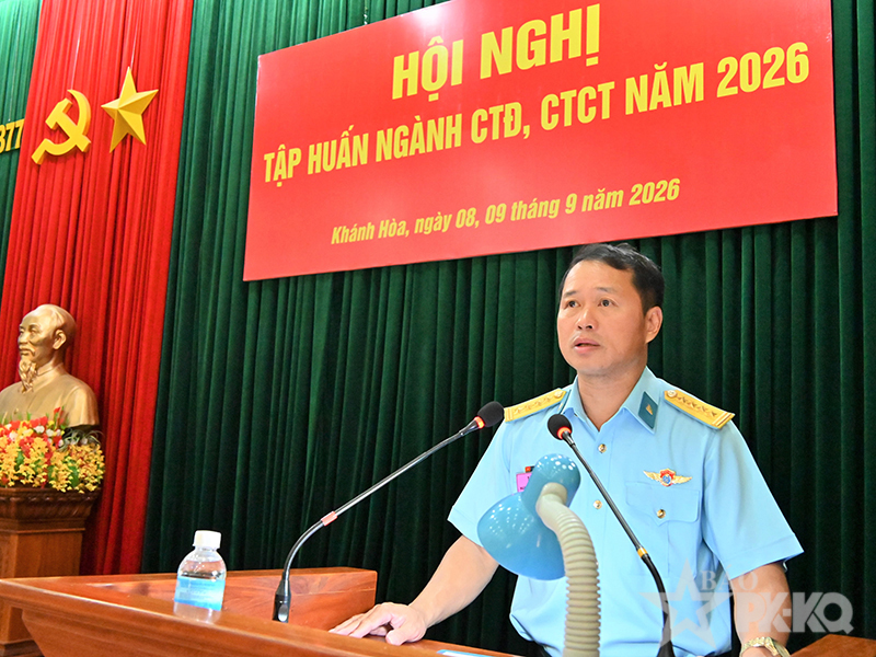Sư đo&agrave;n 377 tập huấn ng&agrave;nh c&ocirc;ng t&aacute;c Đảng, C&ocirc;ng t&aacute;c ch&iacute;nh trị năm 2026