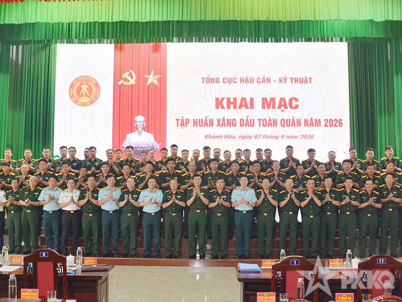 Tổng cục Hậu cần - Kỹ thuật khai mạc tập huấn xăng dầu toàn quân năm 2026