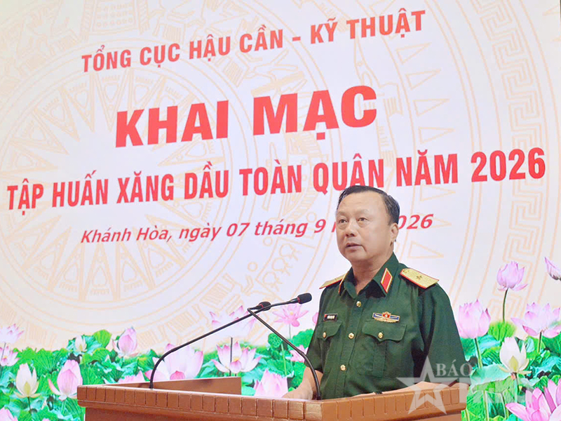 Tổng cục Hậu cần - Kỹ thuật khai mạc tập huấn xăng dầu to&agrave;n qu&acirc;n năm 2026