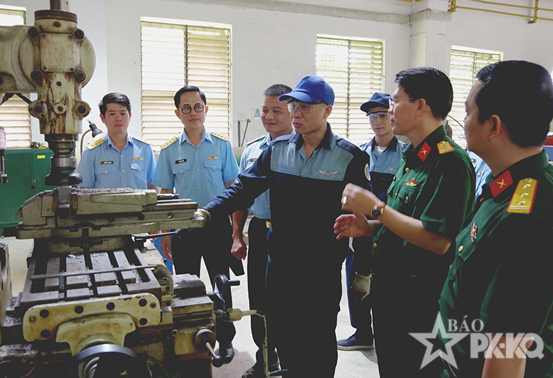 Quyết tâm cao, sẵn sàng cho Hội thi thợ giỏi ngành Cơ khí toàn quân