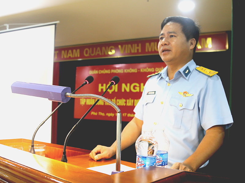 Qu&acirc;n chủng Ph&ograve;ng kh&ocirc;ng-Kh&ocirc;ng qu&acirc;n tập huấn c&ocirc;ng t&aacute;c tổ chức x&acirc;y dựng Đảng năm 2026