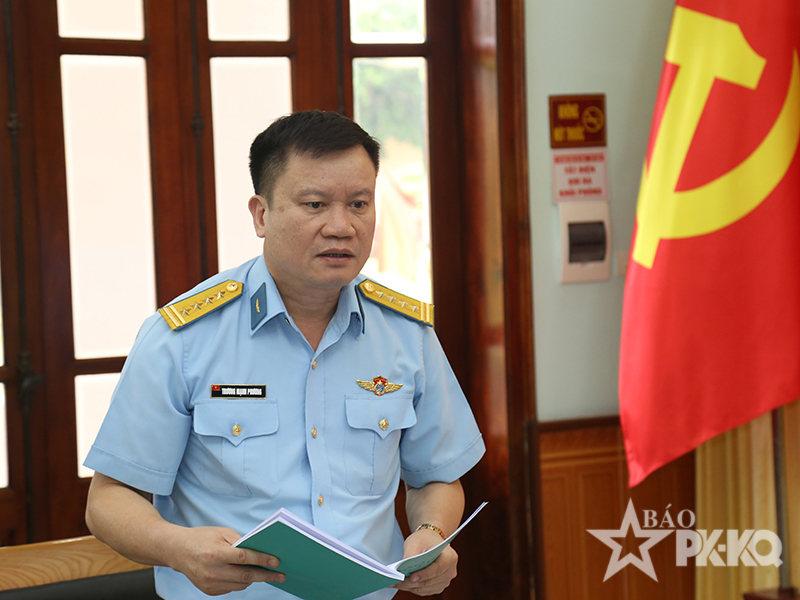 Quân chủng Phòng không-Không quân kiểm tra hoạt động CTĐ, CTCT 6 tháng đầu năm 2026 tại Nhà máy A31