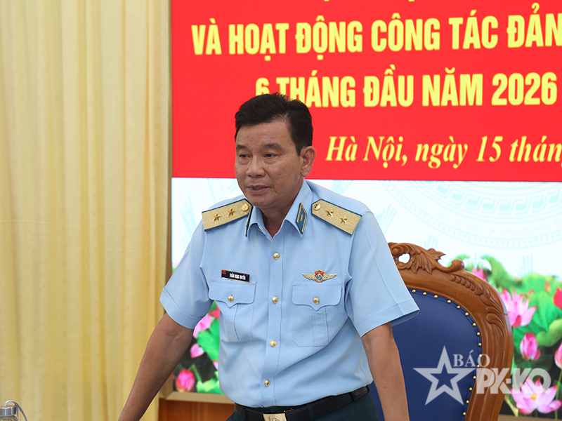 Quân chủng Phòng không-Không quân kiểm tra hoạt động CTĐ, CTCT 6 tháng đầu năm 2026 tại Nhà máy A31
