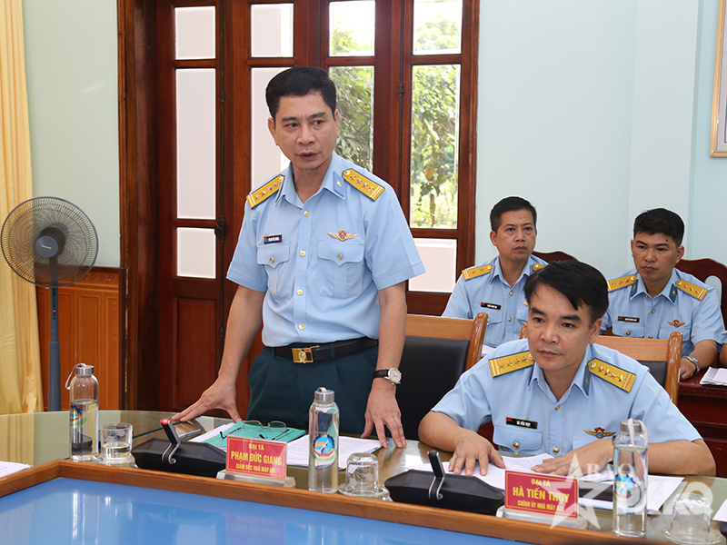 Quân chủng Phòng không-Không quân kiểm tra hoạt động CTĐ, CTCT 6 tháng đầu năm 2026 tại Nhà máy A31