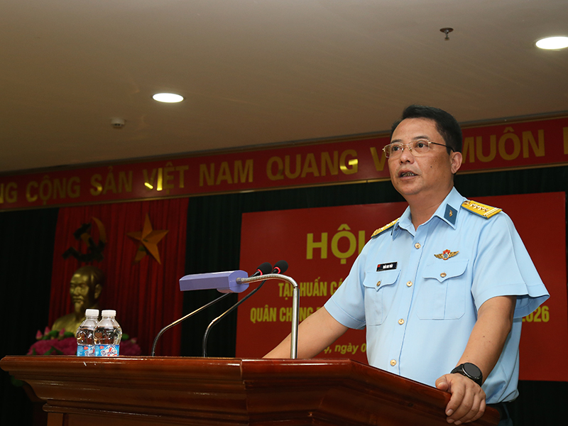 Qu&acirc;n chủng PK-KQ tập huấn c&aacute;n bộ ng&agrave;nh Bảo vệ an ninh năm 2026