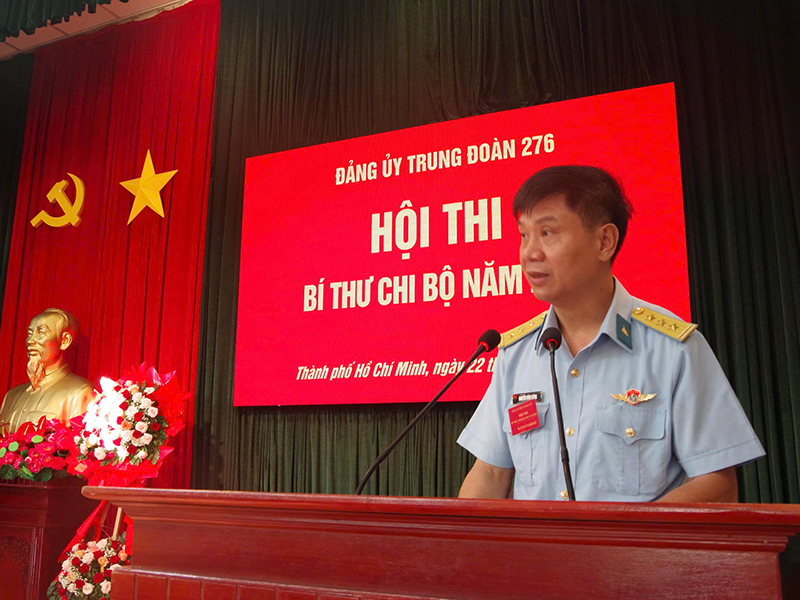 Đảng ủy Trung đo&agrave;n 276 tổ chức th&agrave;nh c&ocirc;ng Hội thi B&iacute; thư chi bộ năm 2026