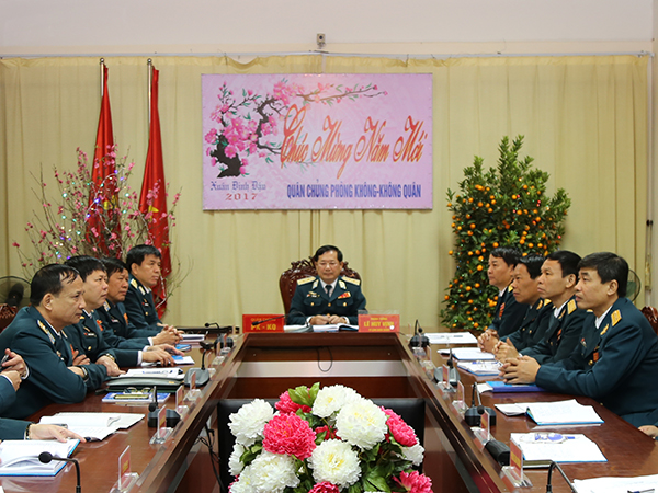 Bộ Quốc phòng tổ chức giao ban đầu Xuân và chúc Tết các đơn vị trong toàn quân
