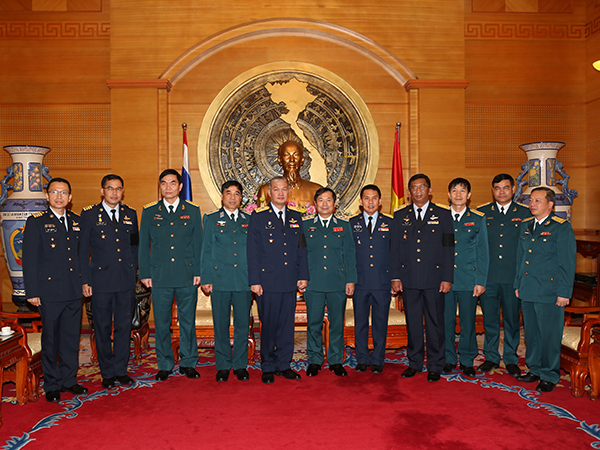 Đoàn Không quân Hoàng gia Thái Lan thăm Quân chủng PK-KQ