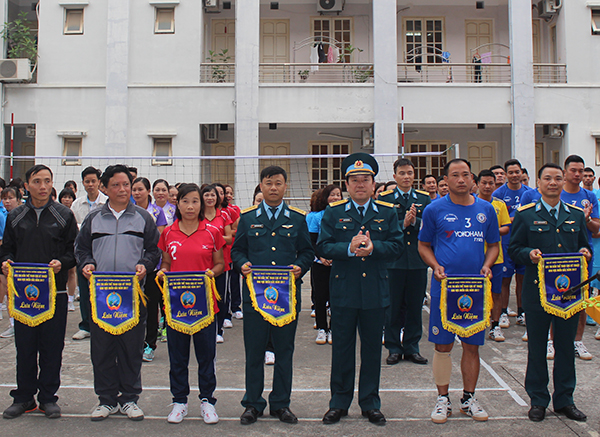 Cục Kỹ thuật Quân chủng PK-KQ tổ chức giải đấu thể thao các đơn vị phía Bắc