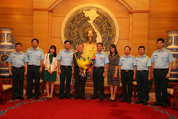 Quân chủng Phòng không-Không quân tiếp nhận học bổng của Lực lượng Không quân Hàn Quốc