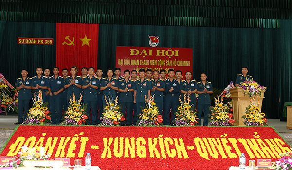 Sư đoàn 365 tổ chức Đại hội Đại biểu Đoàn TNCS Hồ Chí Minh lần thứ VII (2017-2022)