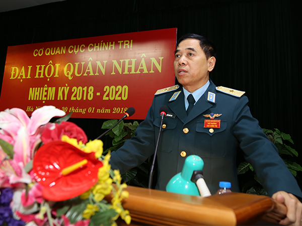 Cục Chính trị Quân chủng Phòng không-Không quân tổ chức Đại hội quân nhân nhiệm kỳ 2018-2020