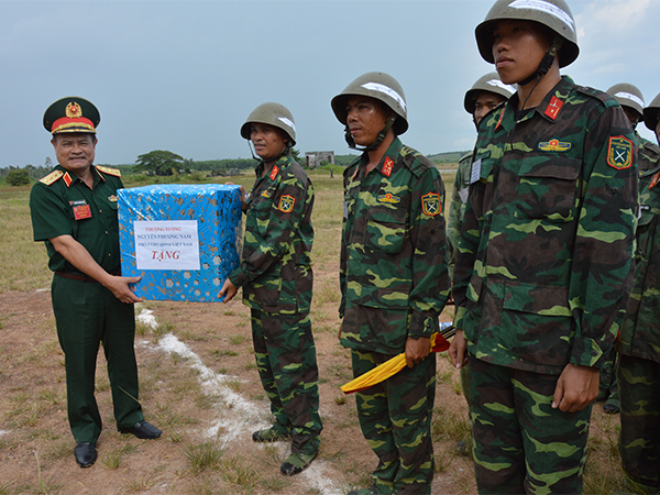 Bộ Tổng Tham mưu QĐND Việt Nam kiểm tra diễn tập, bắn đạn thật lực lượng PKLQ khu vực phía Nam năm 2018
