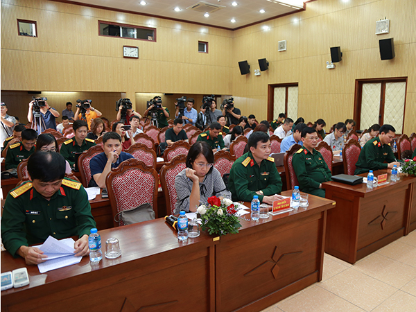 Bộ Quốc phòng đã tổ chức họp báo giới thiệu 