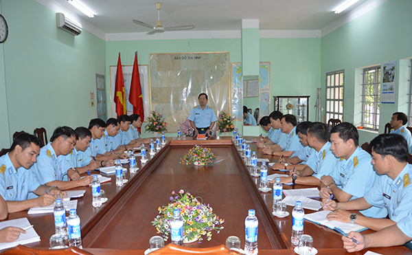 Thủ trưởng Bộ Tư lệnh Quân chủng PK-KQ kiểm tra sẵn sàng chiến đấu và chúc tết các đơn vị phía Nam