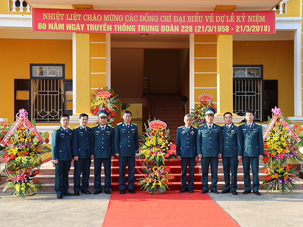 Trung đoàn Pháo phòng không 228 kỷ niệm 60 năm ngày truyền thống
