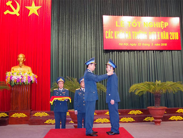 Học viện Phòng không - Không quân tổ chức Lễ tốt nghiệp các khóa ra trường đợt I năm 2018