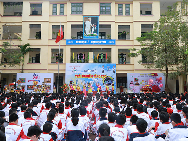 Trường Trung học cơ sở Khương Mai tổ chức ngày hội trải nghiệm sáng tạo năm học 2017-2018