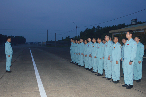 Quân chủng Phòng không - Không quân tổ chức ban bay mẫu tại Trung đoàn Không quân 935