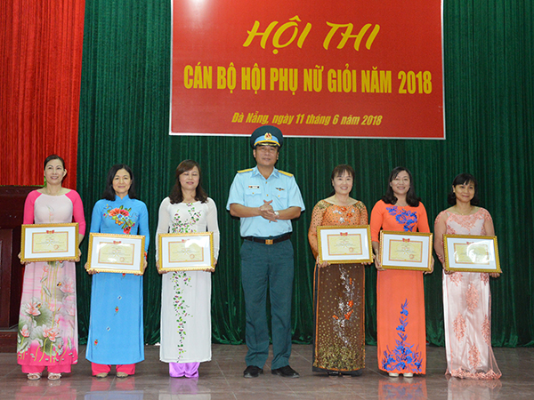 Sư đoàn 372 tổ chức Hội thi Cán bộ Hội phụ nữ giỏi năm 2018