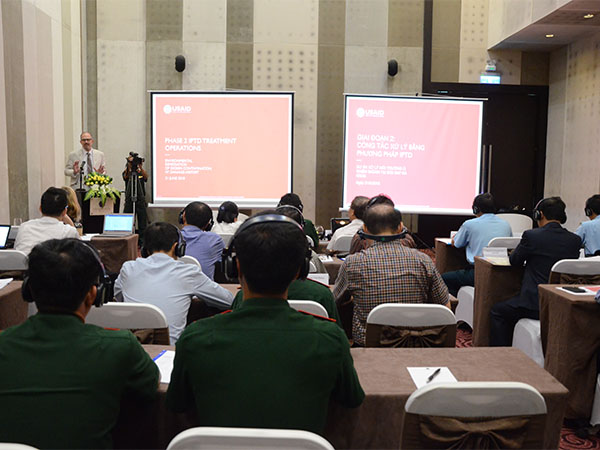 Hội nghị tổng kết kết quả thực hiện Dự án Xử lý môi trường ô nhiễm dioxin  tại sân bay Đà Nẵng