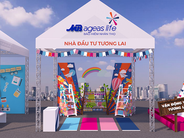“Giải chạy MB Ageas Life Family Ekiden và Lễ hội Trải nghiệm lớn khôn” ngày 12-8-2018 tại bờ hồ Hoàn Kiếm, Hà Nội