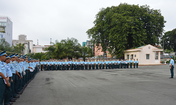 Quân chủng PK-KQ tổ chức tập huấn nghiệp vụ kiểm soát quân sự và canh phòng năm 2018