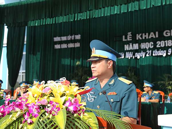 Các học viện, nhà trường trong Quân chủng PK-KQ khai giảng năm học 2018-2019
