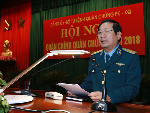Đảng ủy, Bộ Tư lệnh Quân chủng Phòng không - Không quân tổ chức Hội nghị quân chính năm 2018