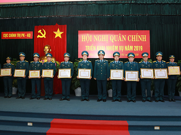 Cục Chính trị PK-KQ tổ chức Hội nghị quân chính triển khai nhiệm vụ năm 2019