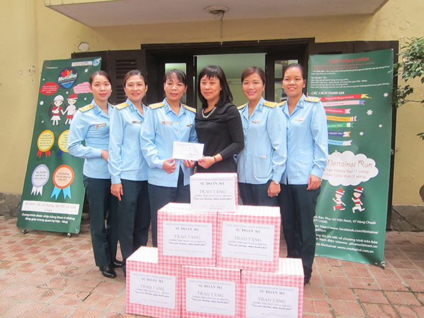 Hội Phụ nữ Bộ Tham mưu và Hội Phụ nữ Sư đoàn 361 ủng hộ Chương trình Mottainai