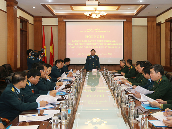 Triển khai Đề án tổ chức Hội nghị Tư lệnh Không quân các nước ASEAN