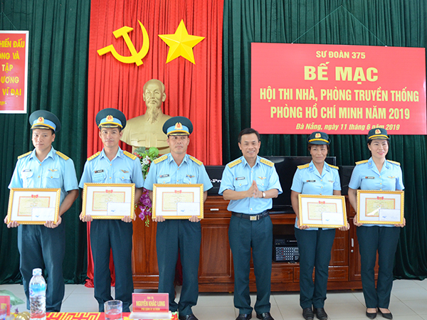 Sư đoàn 375 tổ chức Hội thi Phòng Truyền thống, Phòng Hồ Chí Minh năm 2019