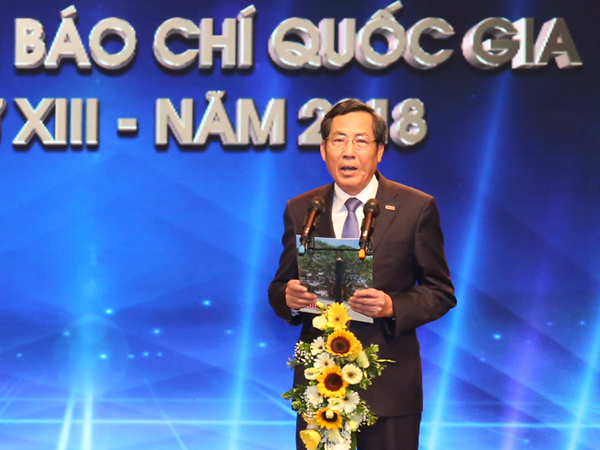 Lễ trao Giải Báo chí Quốc gia lần thứ XIII - năm 2018