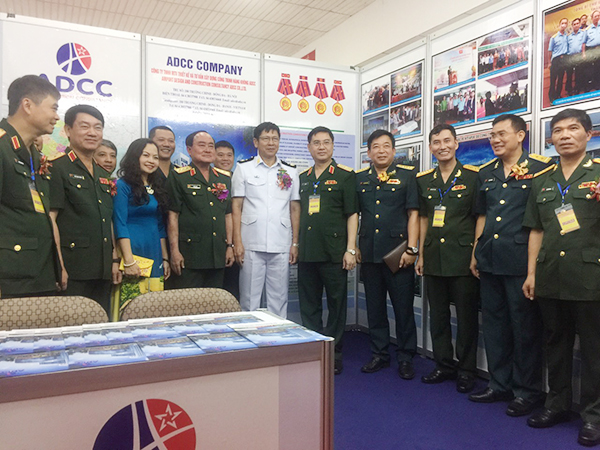 Công ty ADCC đại diện cho các đơn vị, doanh nghiệp trong Quân chủng Phòng không - Không quân tham gia Hội chợ Thương mại Việt Nam - Myanmar năm 2019