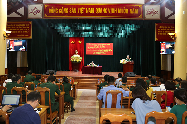 Tổng cục Chính trị tổ chức họp báo giới thiệu Hội nghị sơ kết 5 năm thực hiện Chỉ thị 788 của Quân ủy Trung ương