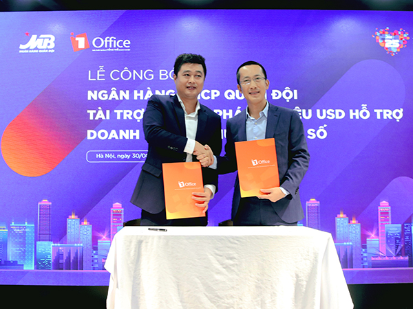 Doanh nghiệp Việt Nam được MB tài trợ gói quản trị doanh nghiệp 1Office