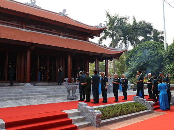 Quân chủng Phòng không - Không quân khánh thành công trình Nhà tưởng niệm Chủ tịch Hồ Chí Minh