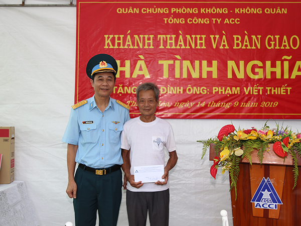 Tổng công ty ACC khánh thành và ban giao “Nhà tình nghĩa” cho các gia đình chính sách trên địa bàn TP Sầm Sơn, tỉnh Thanh Hóa