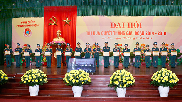 Quân chủng Phòng không-Không quân tổ chức Đại hội Thi đua Quyết thắng giai đoạn 2014-2019