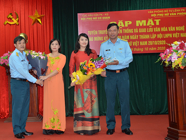 Hội Phụ nữ Cục Hậu cần nhiều hoạt động kỷ niệm 90 năm ngày thành lập Hội LHPN Việt Nam