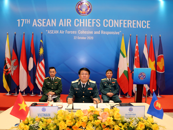 Hội nghị trực tuyến Tư lệnh Không quân các nước ASEAN lần thứ 17 năm 2020 (AACC-17) thành công tốt đẹp
