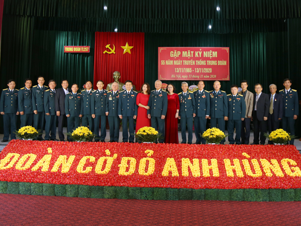Trung đoàn 257 gặp mặt kỷ niệm 55 năm ngày truyền thống