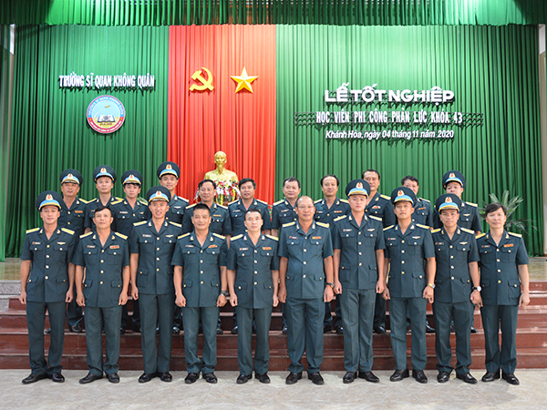 Trường Sĩ quan Không quân tổ chức Lễ tốt nghiệp cho học viên phi công phản lực Khóa 43