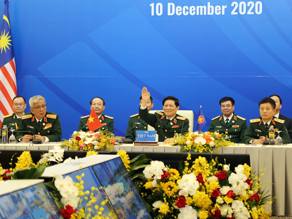 Hội nghị trực tuyến Bộ trưởng Quốc phòng các nước ASEAN mở rộng lần thứ 7 (ADMM+)