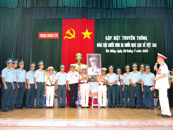 Trung đoàn 275 tổ chức gặp mặt truyền thống “Đoàn cựu chiến binh ba chiến dịch lịch sử Việt Nam”
