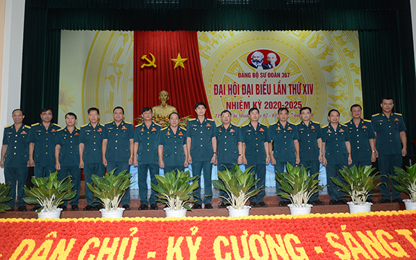 Đảng bộ Sư đoàn 367 tổ chức thành công Đại hội đại biểu Đảng bộ lần thứ XIV, nhiệm kỳ 2020-2025