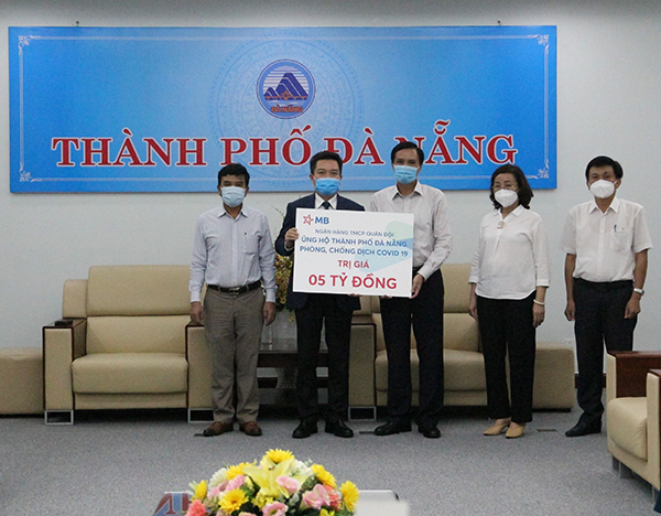 MB đồng hành cùng ngành Ngân hàng hỗ trợ TP Đà Nẵng chống dịch Covid-19